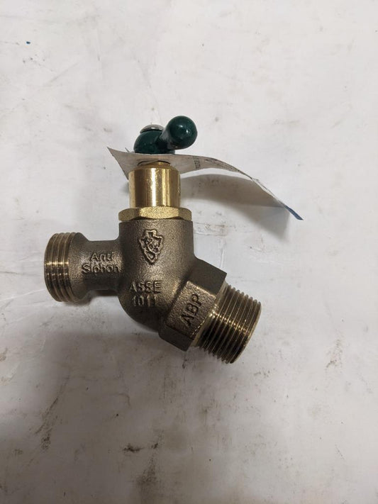Arrowhead 361LF Arrow-Breaker No-Kink Hose Bibb, 3/4" MIP x 3/4" R27
