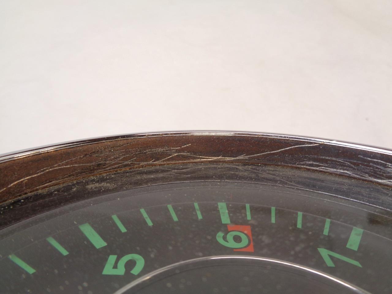 GENUINE PORSCHE 65-69 912 VDO GREEN RPM TACHOMETER 90274130201 R23TE