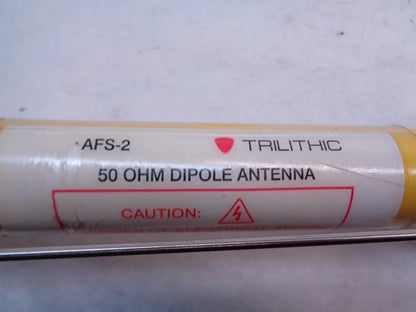 TRILITHIC AFS-2 50 OHM DIPOLE ANTENNA 108-160 MHz LOW BAND LEAK DETECTOR SR