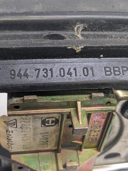 PORSCHE 944 INCOMPLETE EXTERIOR DOOR SIDE MIRROR FRAME 94473104101 USED R25