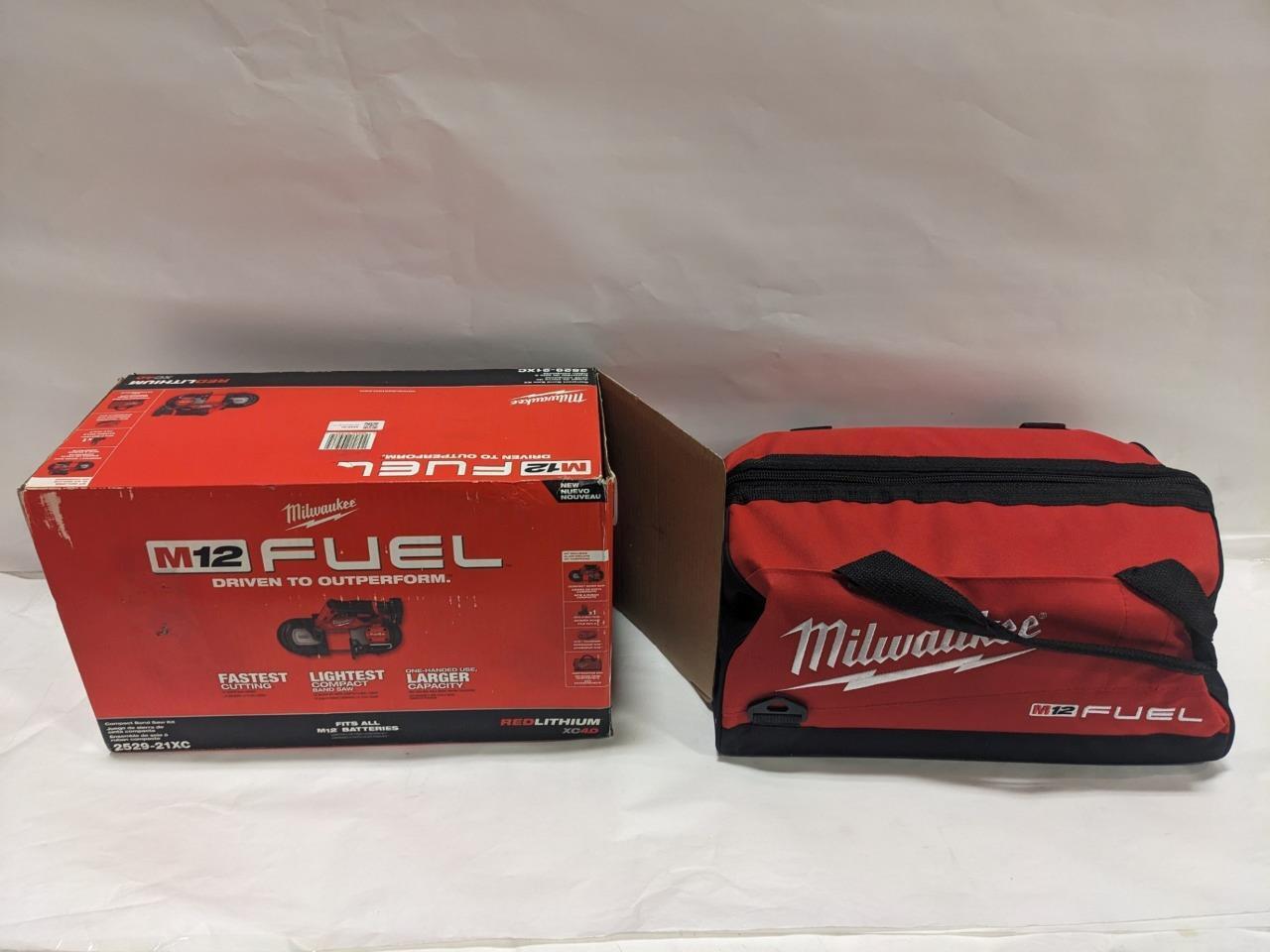 MILWAUKEE 2529-21XC M12 FUEL COMPACT BAND SAW KIT BSR35