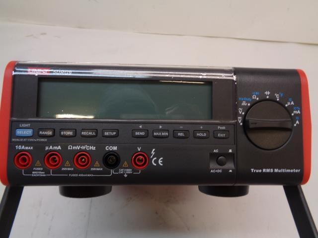 NEW UNI-T BENCH DIGITAL MULTIMETER AC 4 TO 1000V DC 400M-V TO 1000 V 5URG9 R28