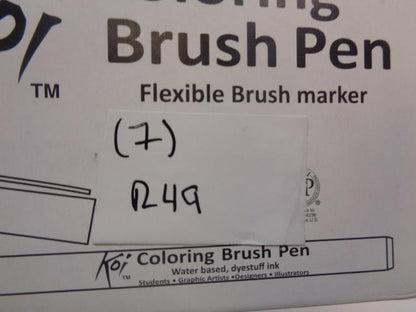 NEW SAKURA KOI BRUSH PEN GREEN 39327 XBR#29 12 PACK R28