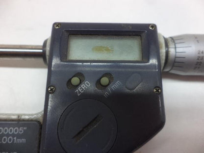 MITUTOYO MDC-LITE SERIES 293 0-1" DIGITAL OUTSIDE MICROMETER 293-816 R22T8