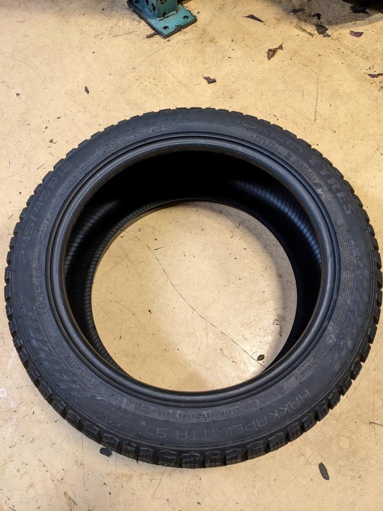 NOKIAN HAKKAPELIITTA 9 STUDDED P 245 45 18 100T XL TIRE TS32337 BQ4