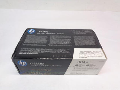 HP 304A BLACK TONER CARTRIDGE 2 PACK HP LASERJET CP2025/CM2320 mfp CC530AD SR