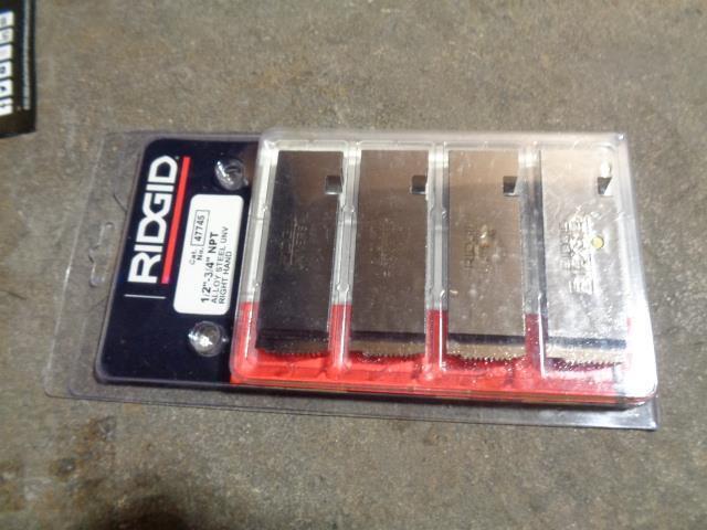 RIDGID MODEL 535 THREADING MACHINE FOR 1/8"-2" PIPE 2HP MANUAL CHUCK NEW #2 B2