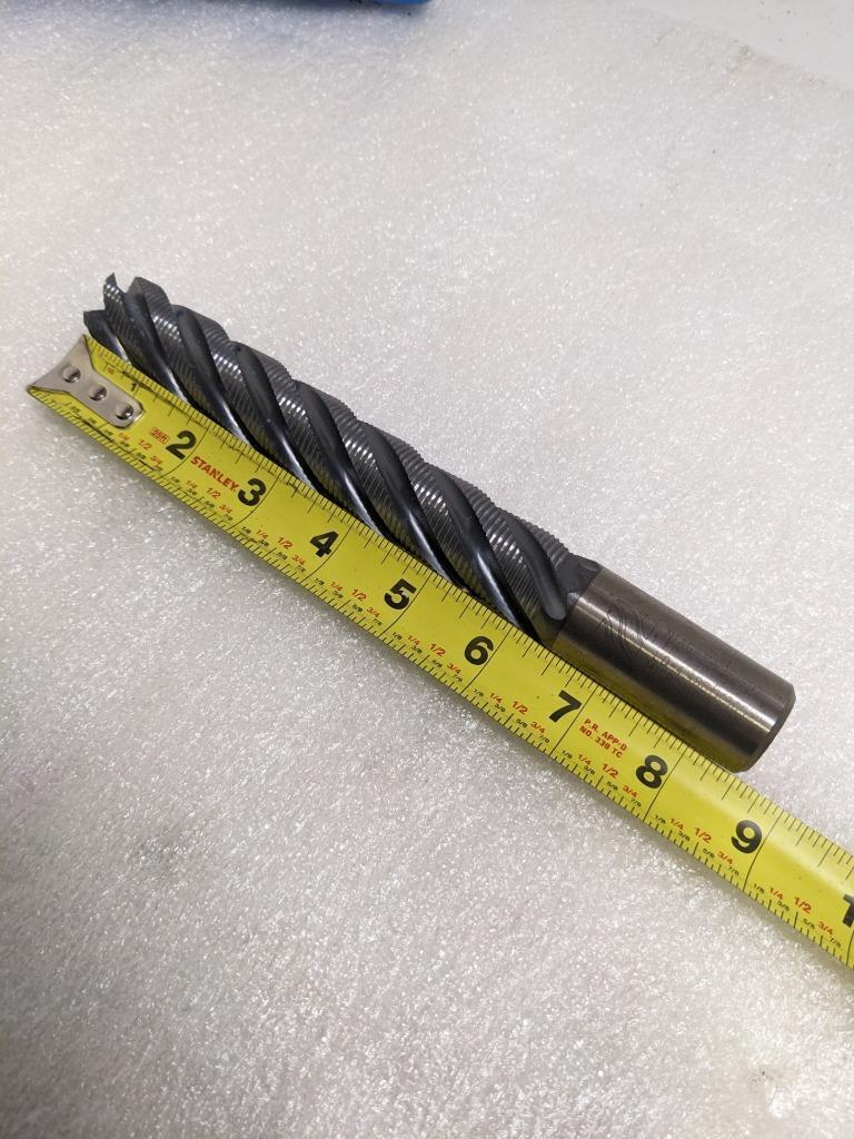 NIAGARA CUTTERS 53892 END MILL 1" DIA 6" CUT 5FL HSCO-PM FP REM TICN NEW R22T5