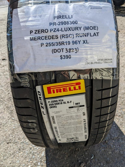 2 PIRELLI P ZERO PZ4 *MOE MERCEDES RUNFLAT P 225 40 19 93Y XL 2908200 CQ3