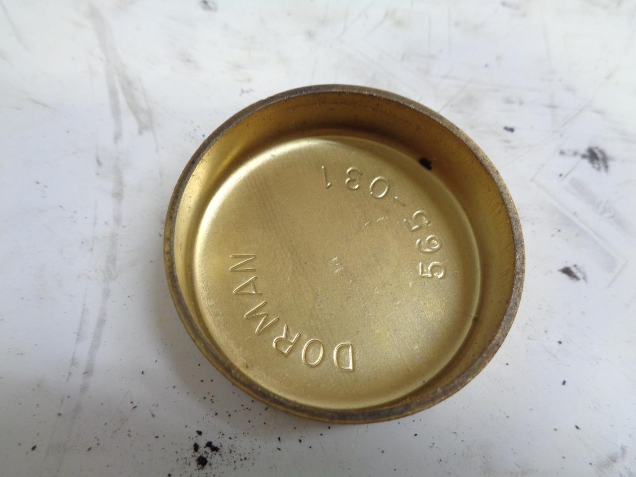 NEW PACK OF 4 BOXES OF 10 COUNT DORMAN BRASS CUP EXPANSION PLUGS 565-031 R22T1