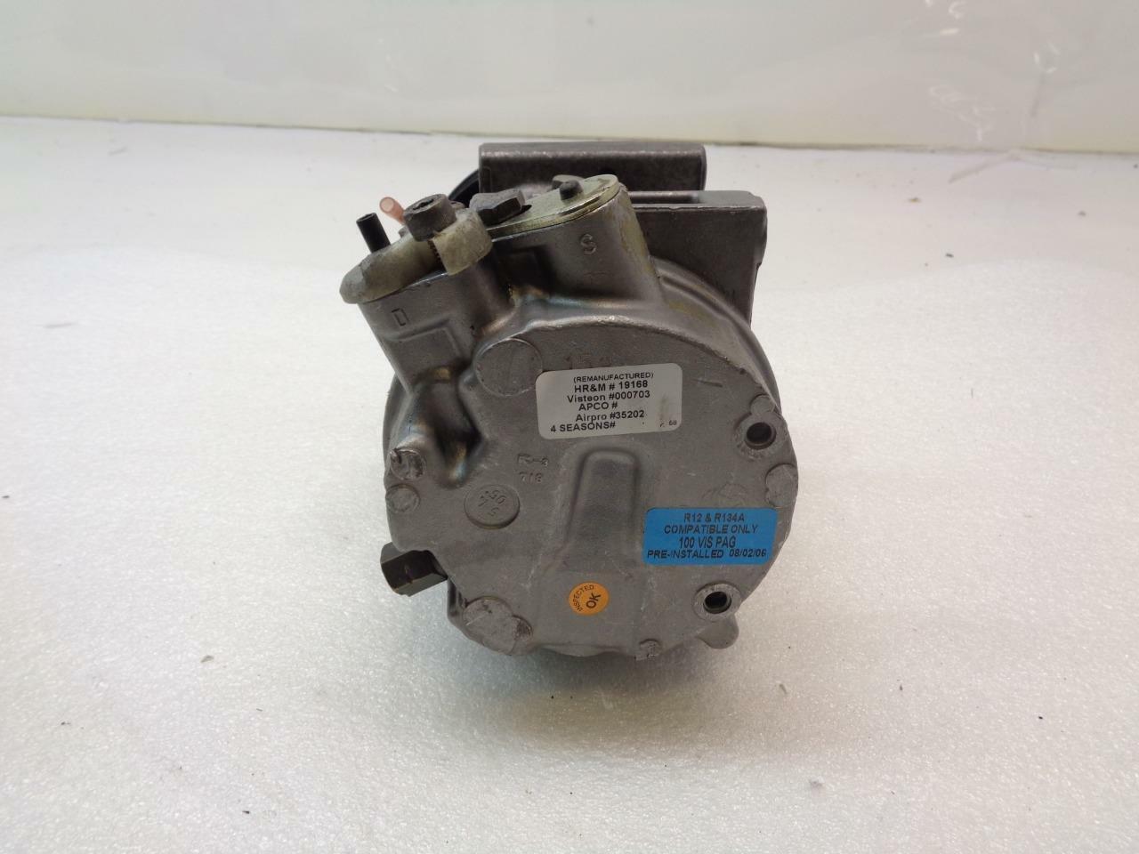 REMAN GPD 19168 AC COMPRESSOR 96-97 INFINITI I30, 95-96 FITS NISSAN MAXIMA R2