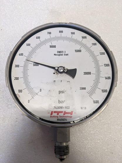 ITH PRESSURE GADGE  (EN837-1) DAMAGED R22