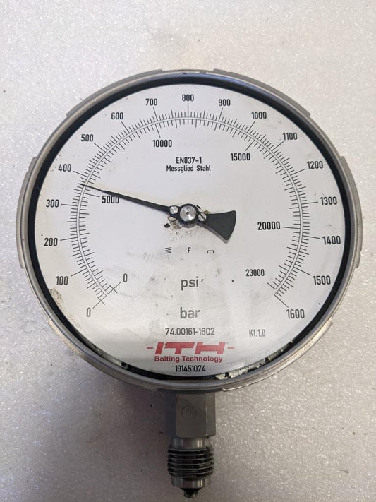 ITH PRESSURE GADGE  (EN837-1) DAMAGED R22