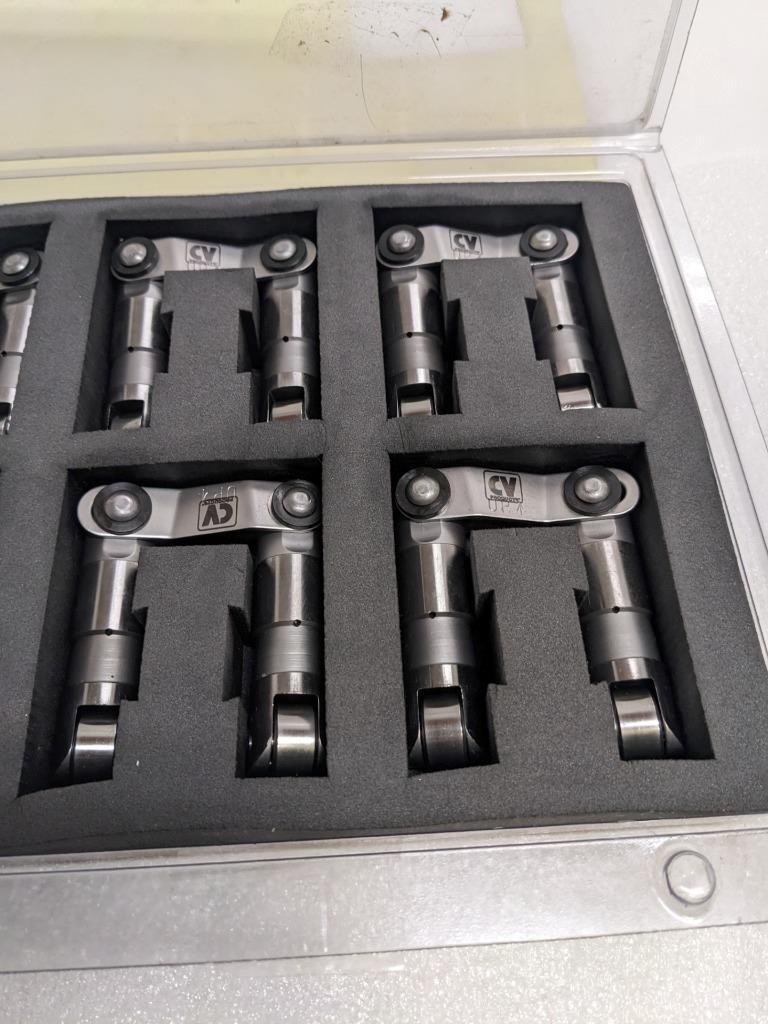 CV EVERYTHING HYDRUAULIC LIFTERS (8) 4603 BBC .842 DIAM .750 BODY NEW R10