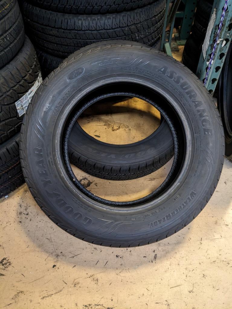 2 GOODYEAR ASSURANCE WEATHERREADY P 215 60 16 95H SL TIRES 767829537 CQ3