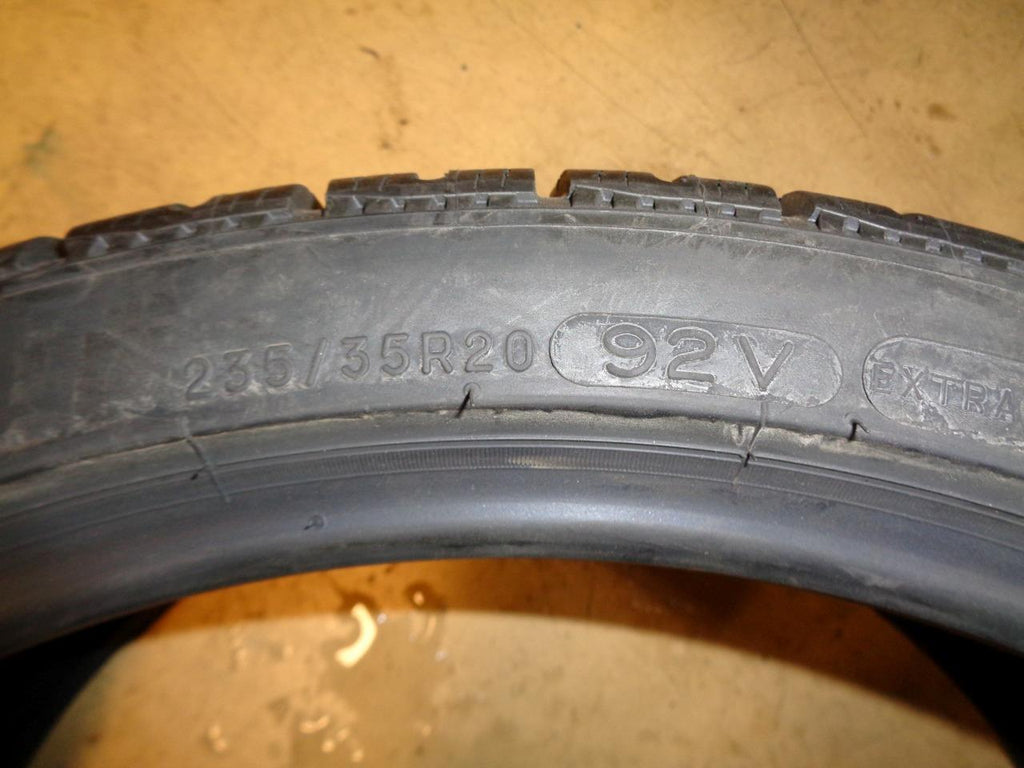 2 MICHELIN PILOT ALPINE PA4 N0 PORSCHE P 235 35 20 92V XL WINTER TIRES 41391 BQ4