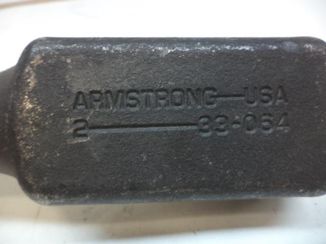 NEW ARMSTRONG TOOLS 2" 12PT OFFSET STRIKING WRENCH BLACK OXIDE 33-064 R22T7