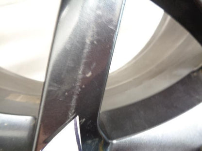 USED NISSAN 18X9 ET1 5X114.3 10 SPOKE OEM GLOSS BLACK WHEEL WR