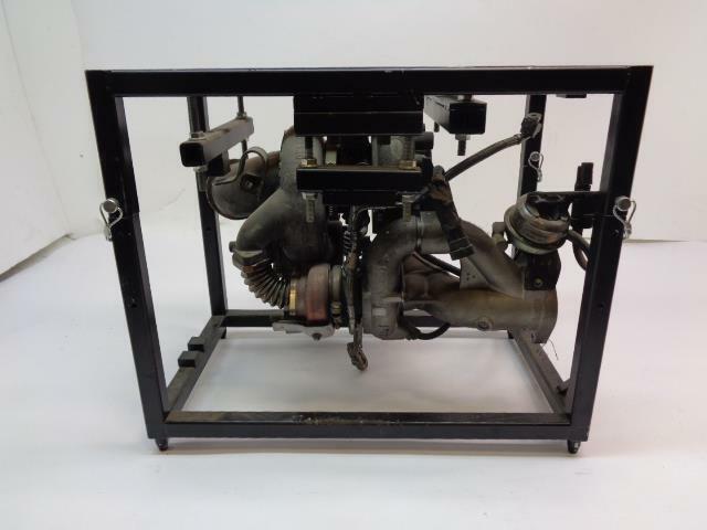 USED INDUSTRIAL SEQUENTIAL TURBO SET UP TESTER BLACK CAGE B2