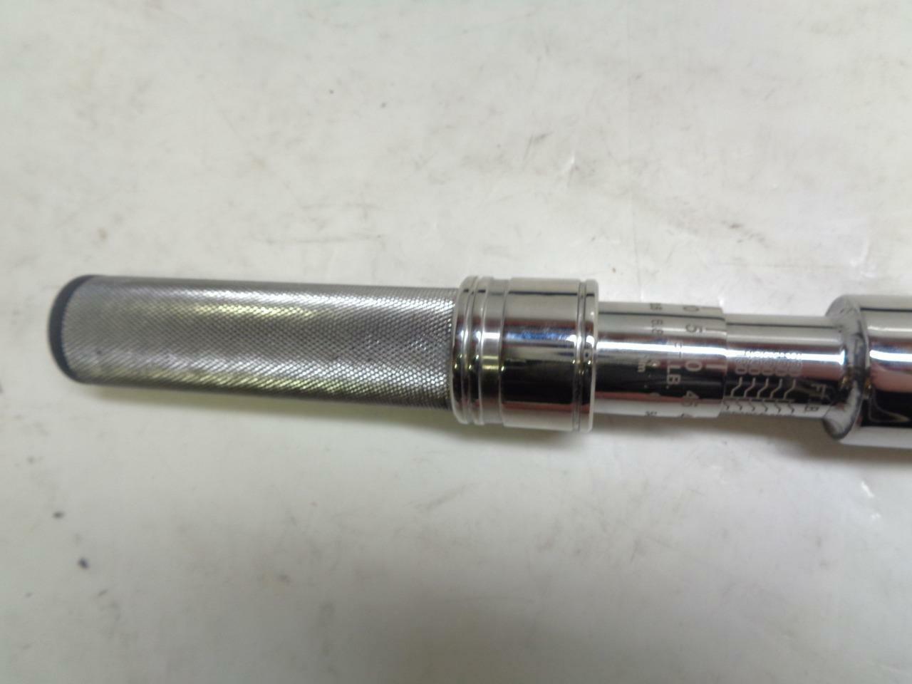 NEW ATD TOOLS 3/4" ADJUSTABLE CHROME HANDLE MICROMETER TORQUE WRENCH ATD-2505 SR