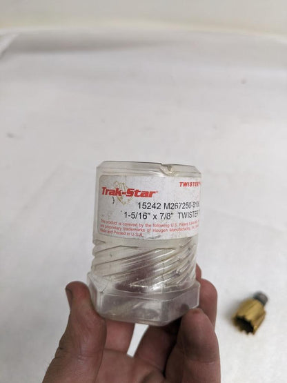 TRAK-STAR 15242 TWISTER RAIL BIT 1-5/16" X 7/8" TWISTER TIN RH NEW R22