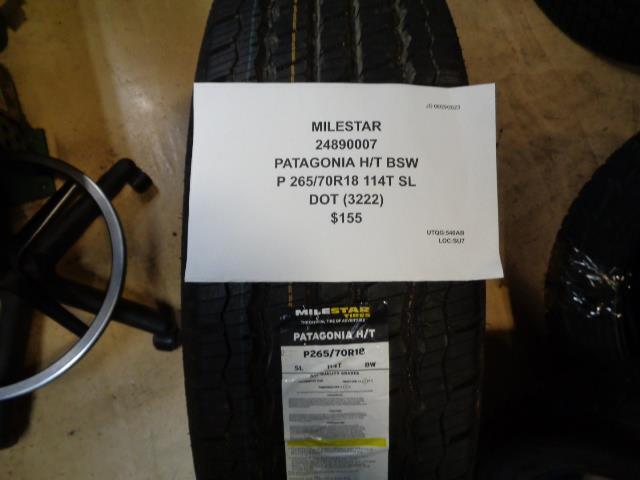 MILESTAR PATAGONIA H/T BSW P 265 70 18 114T SL TIRE 24890007 BQ3