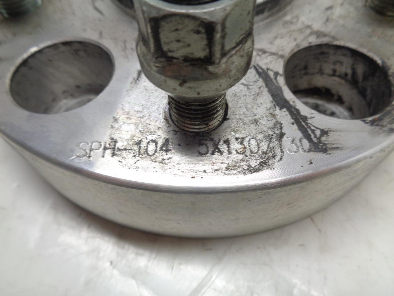 ONE USED WHEEL SPACER SPH-104 5X130/130 FITS PORSCHE AUDI VOLKSWAGEN R23