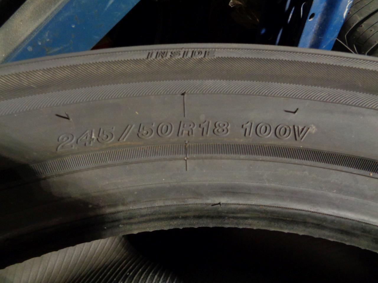 YOKOHAMA YK740 GTX P 245 50 18 100V XL TIRE 37597 BQ3