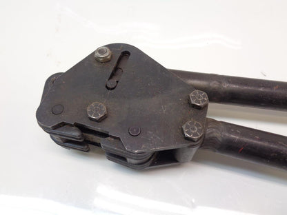 USED STEEL BANDING SEALER TOOL 1-1/2" MAX JAW R27