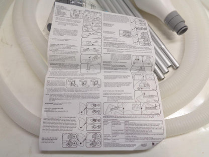 NEW SKOOBAMAX POOL VACUUM KIT 8-18' 530 GAL MIN./1300 GAL MAX. CAPACITY R28