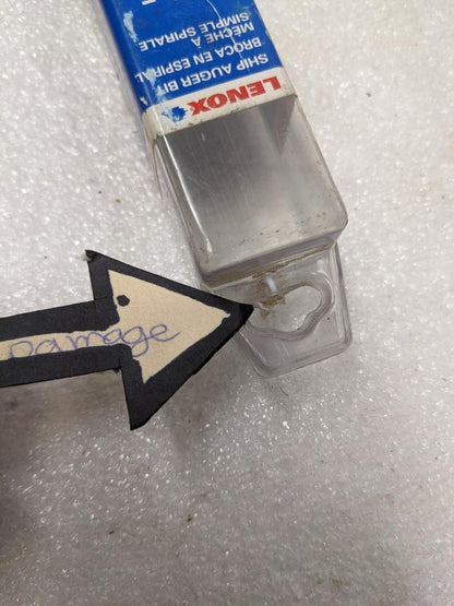 LENOX 31016 1" X 18" SHIP AUGER BIT DAMAGED CASE NEW D0