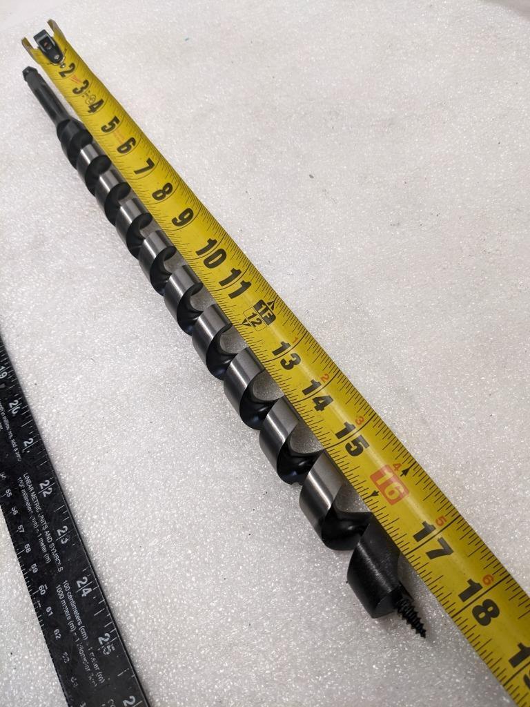 LENOX 31016 1" X 18" SHIP AUGER BIT CHIPPED DRILL BIT NEW D0