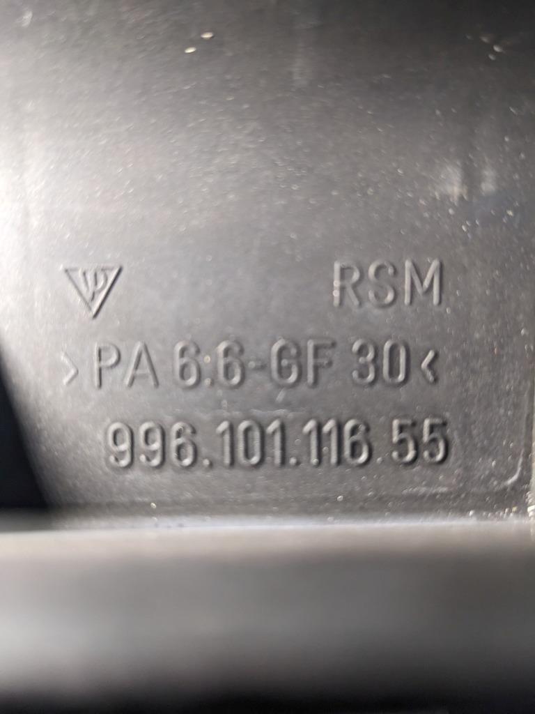 PORSCHE 996 BOXSTER BAFFLE PLATE 99610111655 #2 USED 996B.G.L.2T1