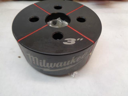 MILWAUKEE EXACT PUNCH AND DIE SYSTEM 49-16-2695 2&1/2" TO 4" CONDUIT R35