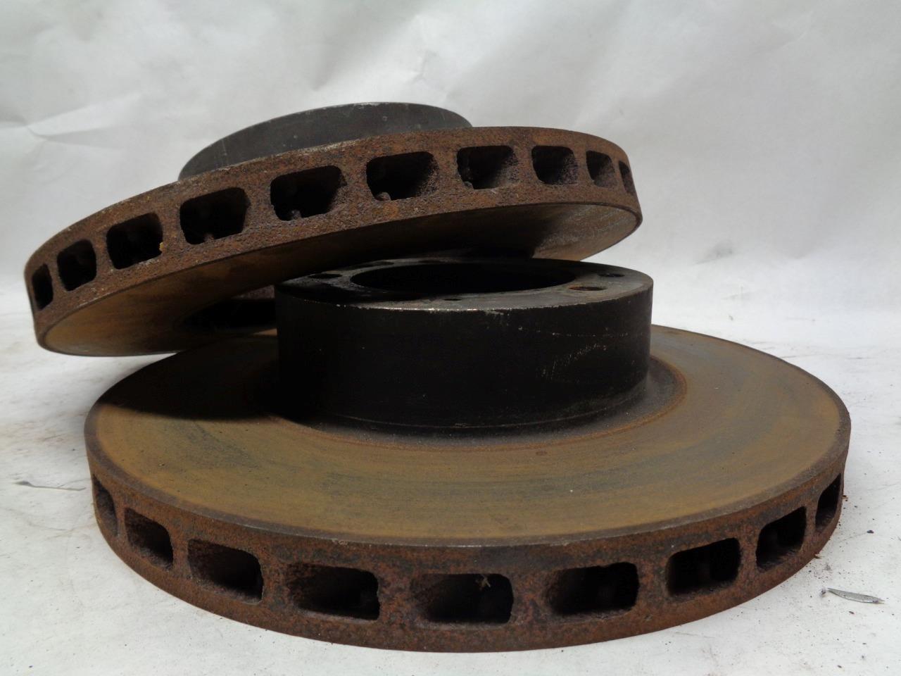 FULL SET USED GENUINE PORSCHE 928 92-95 DISC BRAKE ROTORS 928 351 045 01