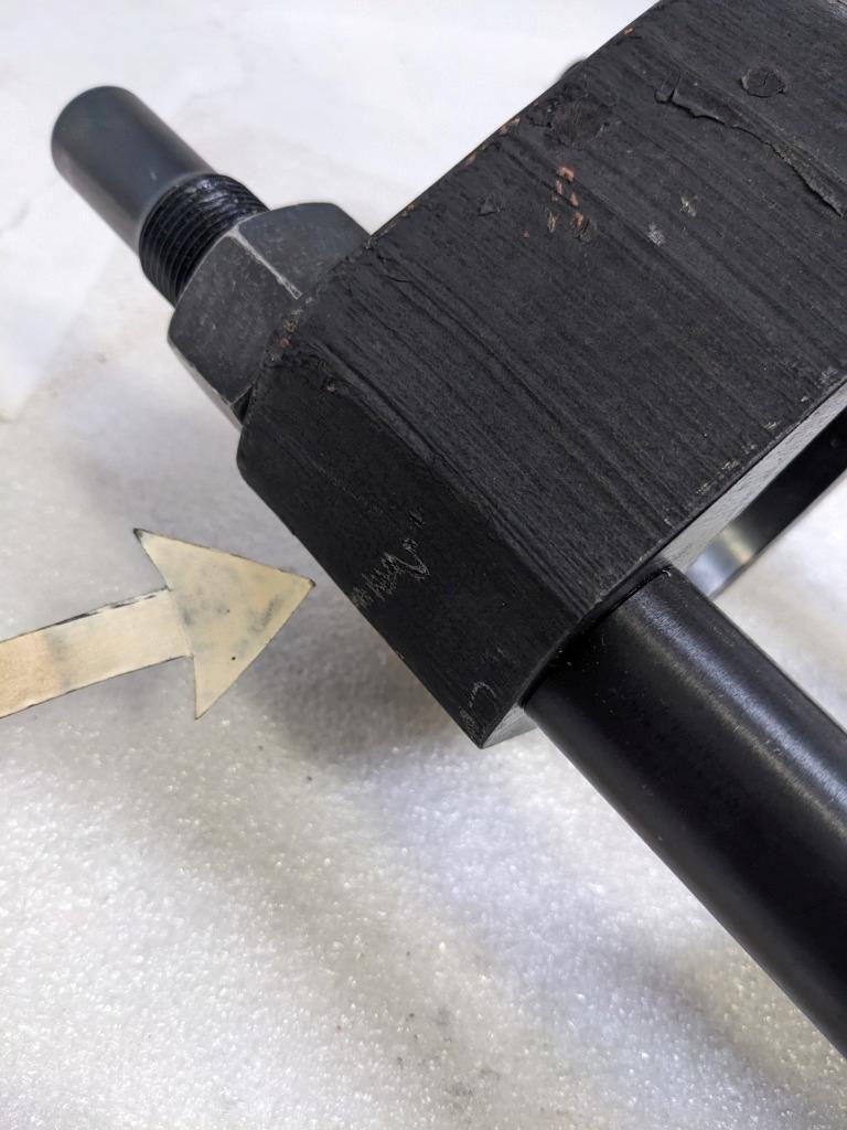 DAMAGED PARKER 82C-061L PORTABLE HYDRAULIC HOSE CRIMPING MACHINE NEW H1