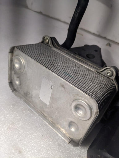 PORSCHE CAYENNE 4.5L V8 ENGINE OIL FILTER HOUSING BRACKET 94810720203 USED R20