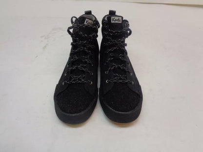 NEW KEDS WOMENS TOPKICK WOOL BLACK SNEAKER SHOES SIZE 8M WF57401 SR