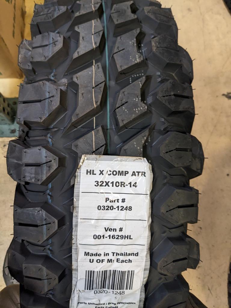 HIGHLIFTER X COMP ATR  32 10.00 14 95N LRE 10PLY TIRE 0320-1248 CQ3