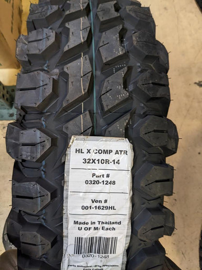 HIGHLIFTER X COMP ATR  32 10.00 14 95N LRE 10PLY TIRE 0320-1248 CQ3