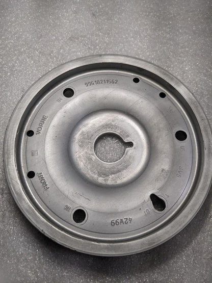 PORSCHE 987 BOXSTER HARMONIC BALANCER CRANKSHAFT PULLEY 99610211562 USED 996BGL