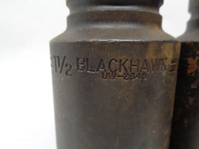 NEW BLACKHAWK 1 1/2" DEEP IMPACT 6-POINT SOCKET UW-2648 *RUSTED* R22