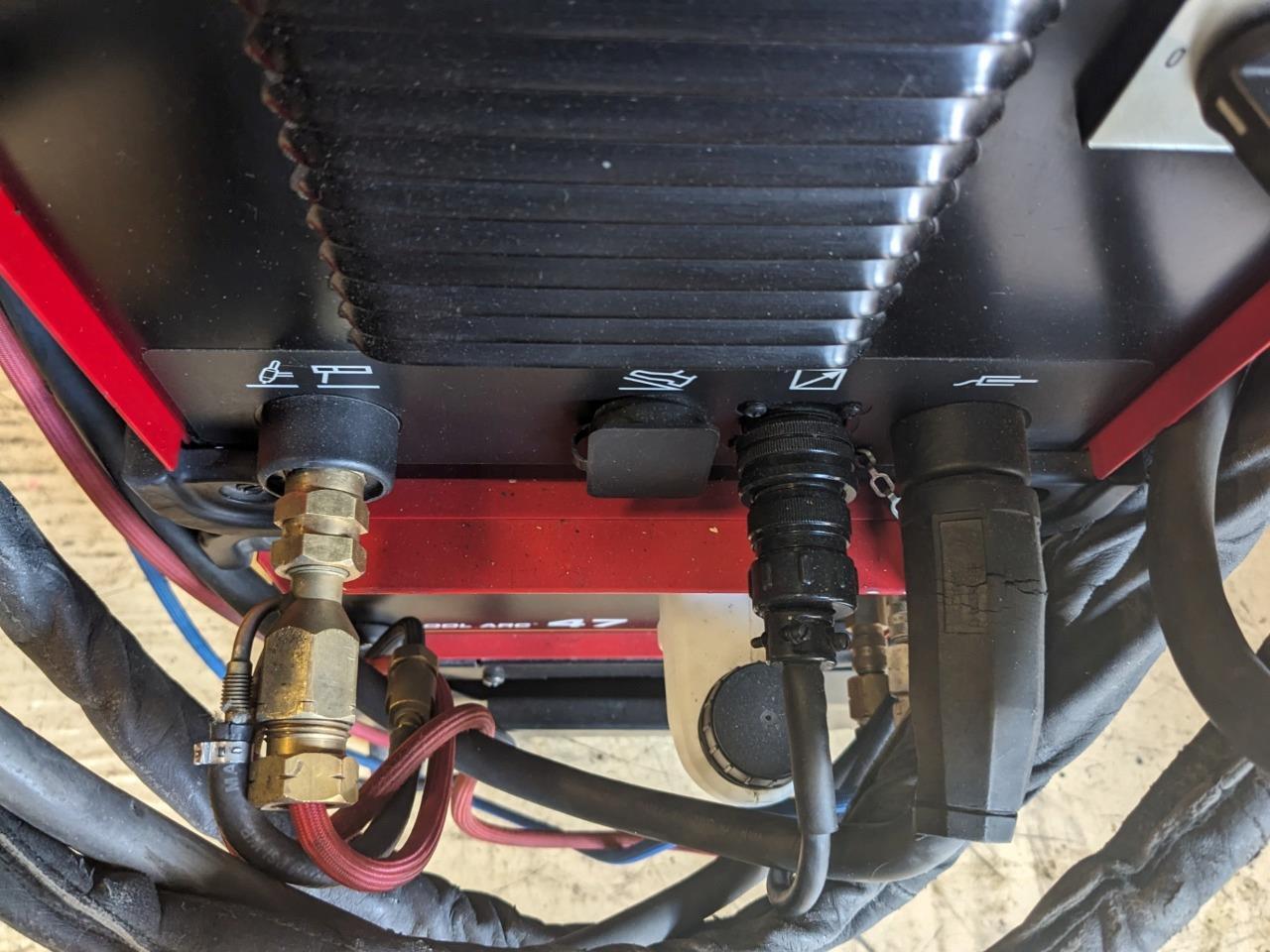 LINCOLN ELECTRIC ASPECT 375 AC/DC READY-PAK WELDING CART K3950-1 BAY3