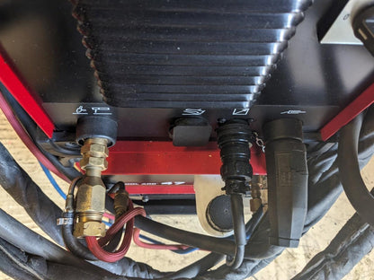 LINCOLN ELECTRIC ASPECT 375 AC/DC READY-PAK WELDING CART K3950-1 BAY3