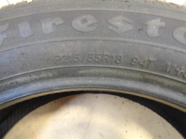2 FIRESTONE FIREHAWK GTA 03 215 55 18 94T SL 043495