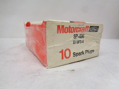 BRAND NEW MOTORCRAFT SPARK PLUG 10 PACK SP-496 R13T5
