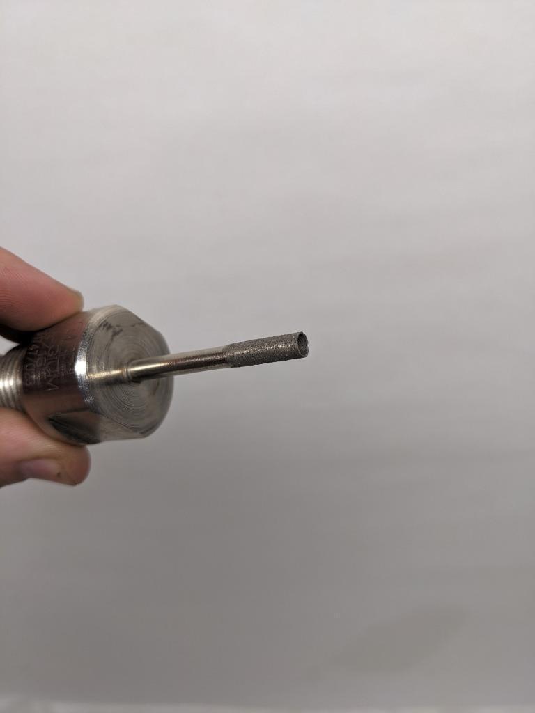 CRL HBT316 331747/023 3/16" BELGIAN THREAD ELECTRO-FORMED DIAMOND DRILL NEW D0