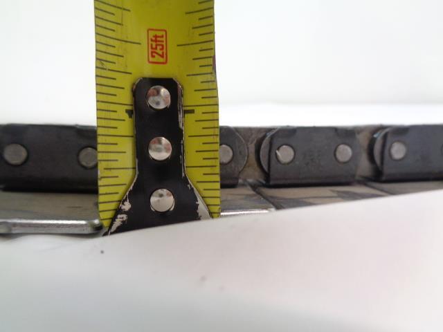 REXNORD 814036313 STRAIGHT RUNNING TABLE TOP CHAIN 10 FEET NEW H2