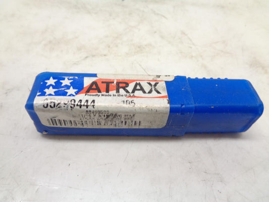 NEW ATRAX 85299444 105 CARBIDE END MILL 3/4"x1-1/2" 2 FLUTE R22T6BC