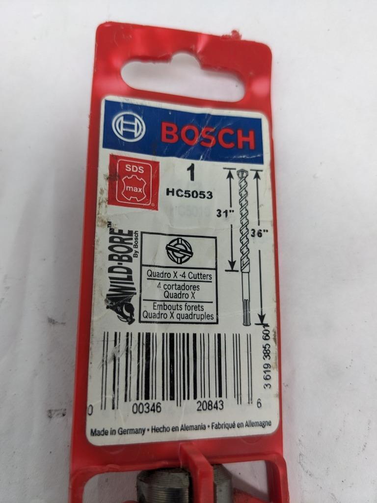 BOSCH ROTARY HAMMER DRILL 1" DRILL BIT 31" MAX DRILLING 39 OVERALL LG NEW D0